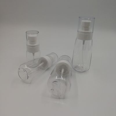 Pulverizador ultra fino vazio claro luxuoso da garrafa de Upg 30ml Petg branco