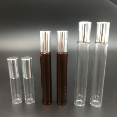 rolo de vidro vazio de 5ml 10ml 15ml na bola de aço inoxidável das garrafas 304