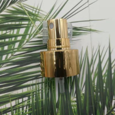 O ouro brilhante metalizado perfuma 28/410 de bomba do pulverizador da névoa