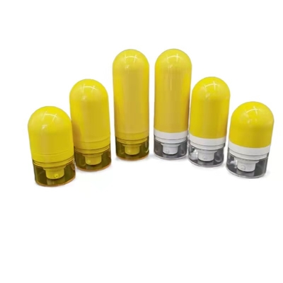 Garrafa mal ventilada bonito invertida da cor 15ml 30ml 50ml de Macaron da garrafa do pulverizador garrafa mal ventilada para cuidados com a pele