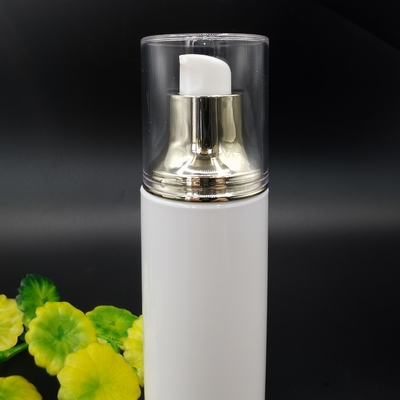 Garrafa da bomba 100ml Petg da loção do tampão do as ou do Abs para produtos de cabelo de creme faciais