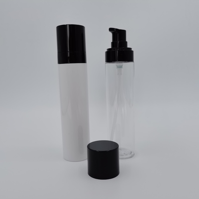 Tipo magro claro garrafa da bomba de Petg da loção de 80ml para cuidados pessoais