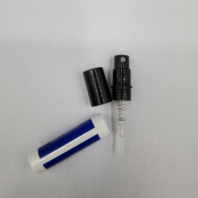 a fragrância plástica pequena 0.11oz 0.17oz das garrafas do pulverizador de 3ml 5ml agarra sobre
