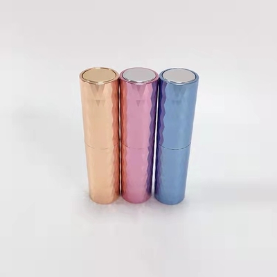A tampa 8ML de alumínio personalizou a garrafa de vidro recarregável luxuosa do pulverizador de perfume do projeto
