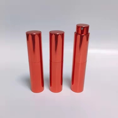 garrafa de perfume de alumínio de 10ml Shell Glass Bottle Luxury Refillable