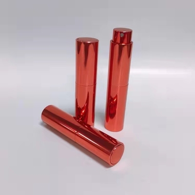 garrafa de perfume de alumínio de 10ml Shell Glass Bottle Luxury Refillable