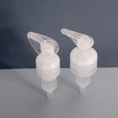 distribuidor reciclável de 24/410 28/410 de fechamento com nervuras e liso nenhum contato do metal toda a bomba plástica da loção