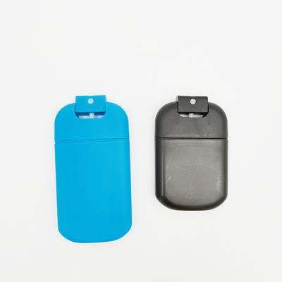 Pulverizador 20ml 30ml da garrafa do cartão do reenchimento com silicone Lanyard Round Shoulder Design Cap