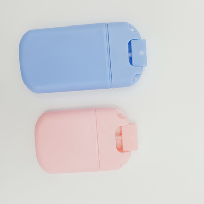 Pulverizador 20ml 30ml da garrafa do cartão do reenchimento com silicone Lanyard Round Shoulder Design Cap