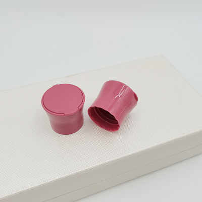 Parte superior Flip Cap Closures do disco de Macaron PP 24/410 de 28/410 para garrafas dos cuidados com a pele