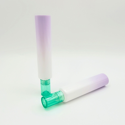 Diâmetro vazio personalizado 25mm do tampão do espaço livre dos tubos 20ml 40ml do aperto da cor para o gel do olho