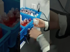 33/410 de tampão claro NBR dos distribuidores da bomba do removedor do verniz para as unhas/pistão do PE